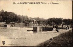 Saint-Rambert-l'Ile-Barbe - Le Barrage