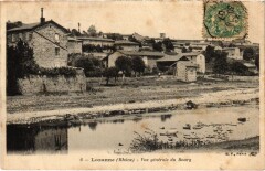 Lozanne - Vue Generale du Bourg à Lozanne