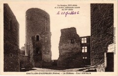 Chatillon-d'Azergues - Le Chateau - Cour Interieure