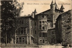 Bully - Le Chateau - Facade Sud-Ouest -
																					69210 Bully
																			