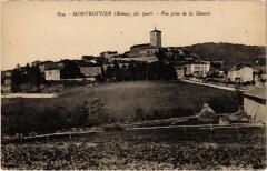 Montrottier - Vue prise de la Deserte à Montrottier
