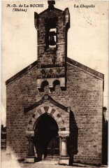 Notre-Dame de la Roche - La Chapelle