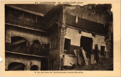 La Catastrophe de Lyon-Saint-Jean - Etablissement Sainte-Blandine