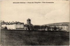 Salles - Place du Chapitre - Vue d'Ensemble