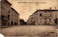 Le Bois-d'Oingt - Place du Marche