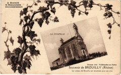 Brouilly - La Chapelle -
													69 Rhône
												