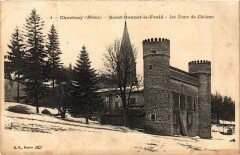 Chevinay - Saint-Bonnet-le-Froid - Les Tours du Chateau à Chevinay