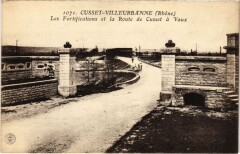 Cusset-Villeurbanne - Les Fortifications et la Route de Cusset -
																					69100 Villeurbanne
																			