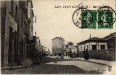 Lyon-Saint-Just - Rue de Trion