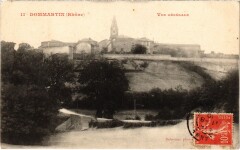 Dommartin Vue générale Rhone à Dommartin