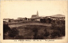 Aveize Vue générale Rhone à Aveize