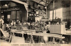 Tour a plateau - Fabrication des Caissons d'Artillerie