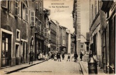 Montbrison - La Rue Martin-Bernard à Montbrison
