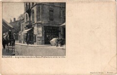 Roanne - Angle des rues de la-sous-Préfecture et de la Cote à Roanne