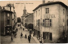 Regny - Rue Nationale à Régny