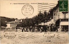 Saint-Chamond - Boulevard Waldeck-Rousseau à Saint-Chamond