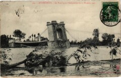 Andrezieux - Le Pont aprés l'Inondation du 17 Octobre 1907 -
													42 Loire
												