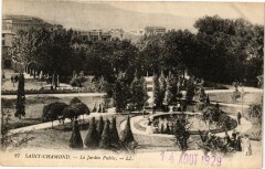 Saint-Chamond - Le Jardin Public à Saint-Chamond