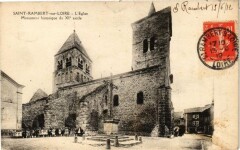 Saint-Rambert-sur-Loire - L'Eglise Monument historique du Xi siécle -
													42 Loire
												
