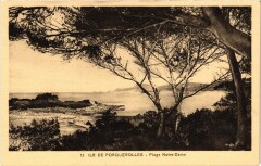 Ile de Porquerolles - Plage Notre-Dame