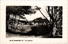 Ile de Porquerolles - Vue générale