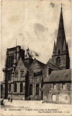 Guingamp - L'Eglise Notre-Dame à Guingamp