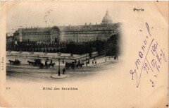 Paris 7e-Hotel des Invalides à Paris 7e