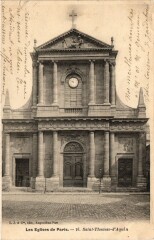 Carte postale ancienne Saint-Thomas-d'Aquin
                                                                     à Paris 7e
                                