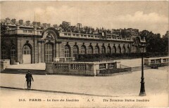 Paris 7e-La Gare des Invalides à Paris 7e