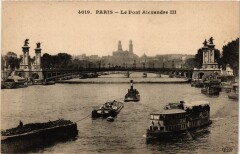 Paris 7e-Le Pont Alexandre Iii à Paris 7e