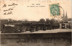 Paris 7e-Les Canons aux Invalides(327974) à Paris 7e