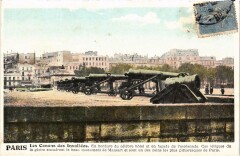 Paris 7e-Les Canons des Invalides à Paris 7e