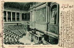Paris 7e-Chambre des Députés ou Palais Bourbon-Salle des séances à Paris 7e
