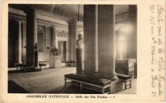 Paris 7e-Assemblée Nationale-Salle des Pas Perdus à Paris 7e