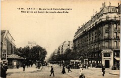 Paris 7e-Boulevard Saint Germain à Paris 7e