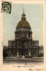 Paris 7e-Dome des Invalides à Paris 7e