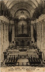 Paris 7e-Hotel des Invalides-Chapelle Saint-Louis-Le Maitre Autel à Paris 7e