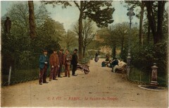 Paris 3e Paris-Le Square du Temple à Paris 3e