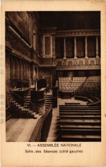 Paris 7e-Assemblée Nationale-Salle des Séances à Paris 7e