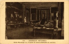 Paris 7e-Assemblée Nationale-Salle Marengo à Paris 7e