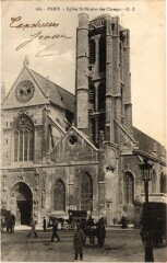 Paris 3e Paris-Eglise Saint-Nicolas des Champs à Paris 3e