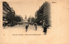 Paris 3e Paris-Rue du Temple-Place de la République -
																					75003 Paris 3e
																			