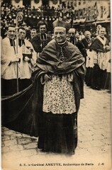 Paris Archeveque de Paris le Cardinal Amette