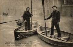 Paris Crue de la Seine Marins de Dunquerque