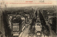 Paris 11e Paris-Vue panoramique du Boulevard Beaumarchais -
																					75011 Paris 11e
																			