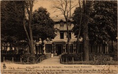 Carte postale ancienne Bois de Boulogne - Restaurant du Pavillon Royal
                                                                     à Paris 16e
                                