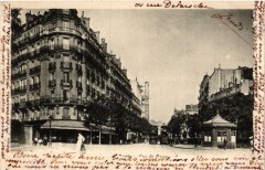 Carte postale ancienne Rue de Passy
                                                                     à Paris 16e
                                