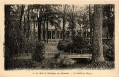 Carte postale ancienne Le Bois de Boulogne en Automne - Le Pavillon Royal
                                                                     à Paris 16e
                                