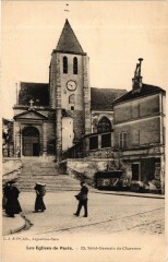Carte postale ancienne Saint-Germain de Charonne
                                                                     à Paris 20e
                                
