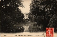Bois de Boulogne - Pavillon d'Armenonville à Paris 16e
